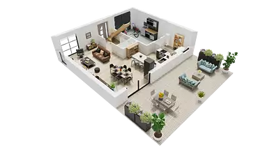 Maison neuve, 95,6 m²