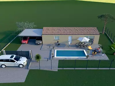 Maison neuve, 70 m²