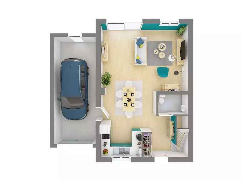 Maison neuve, 84 m² - Cernay (68700)
