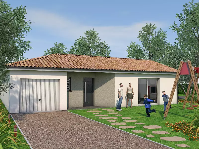 Maison neuve, 100 m² - Castelnau-de-Médoc (33480)