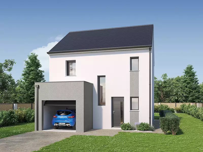 Maison neuve, 76 m² - Dingé (35440)