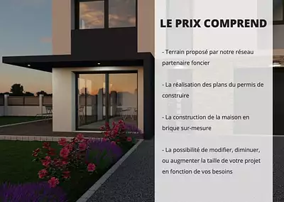 Maison neuve, 110 m²
