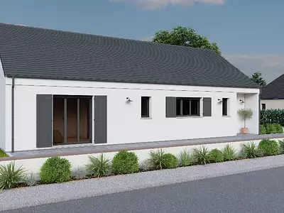 Maison neuve, 90 m²