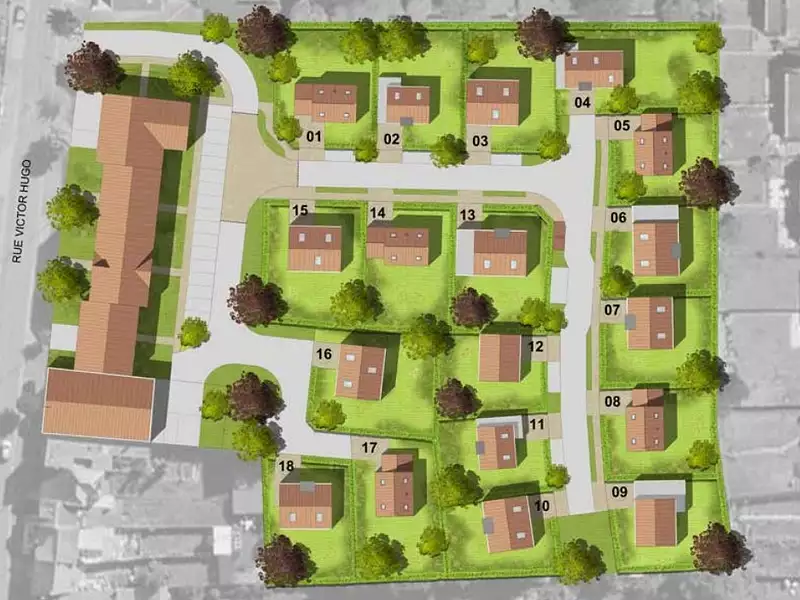 Terrain à bâtir, 369 m² - Maing (59233)