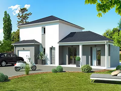 Maison neuve, 83 m²