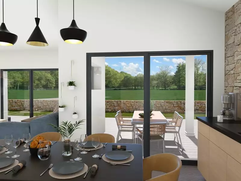 Maison neuve, 88 m² - Sénas (13560)