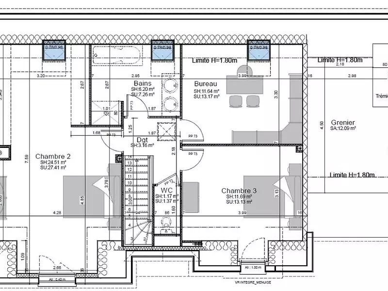 Maison neuve, 135 m² - Le Cormier (27120)