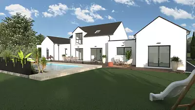 Maison neuve, 180 m²