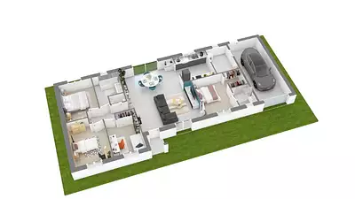 Maison neuve, 116 m²