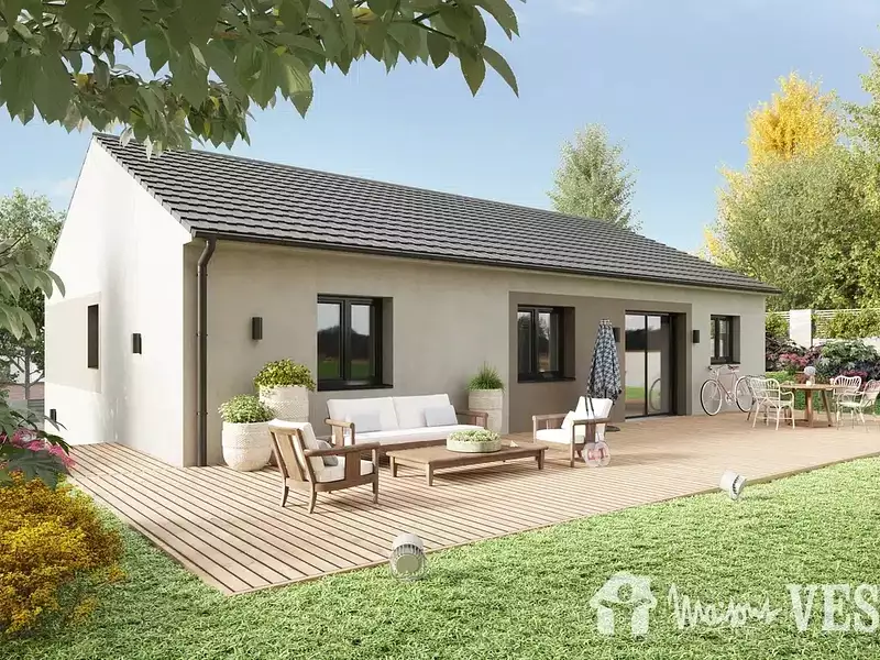 Maison neuve, 99 m² - Tromborn (57320)