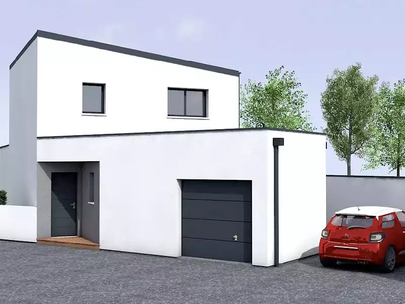 Maison neuve, 122,9 m² - Saint-Julien-de-Concelles (44450)