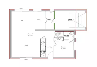 Maison neuve, 130 m²