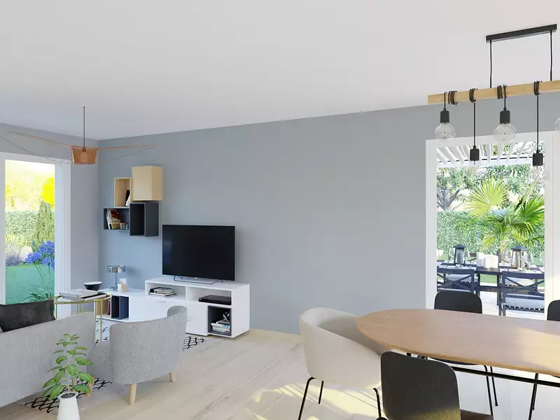 Maison neuve, 87 m² - Francheleins (01090)
