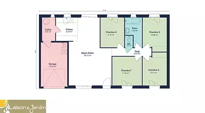 Maison neuve, 91 m²