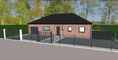 Maison neuve, 100 m²