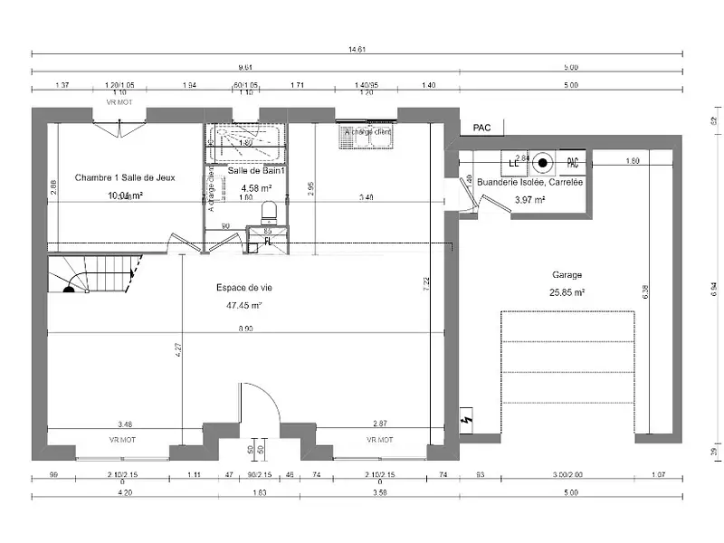 Maison neuve, 120 m² - Bayeux (14400)