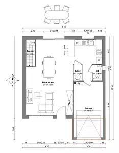 Maison neuve, 95 m²