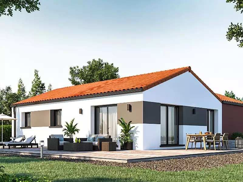 Maison neuve, 86 m² - Vertou (44120)