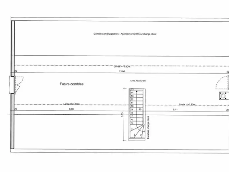 Maison neuve, 85 m² - Mesnil-sur-l'estrée (27650)