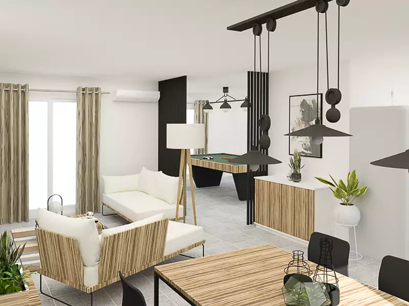Maison neuve, 112 m² - Saint-Denis (93200)