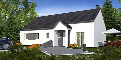 Maison neuve, 99,24 m²