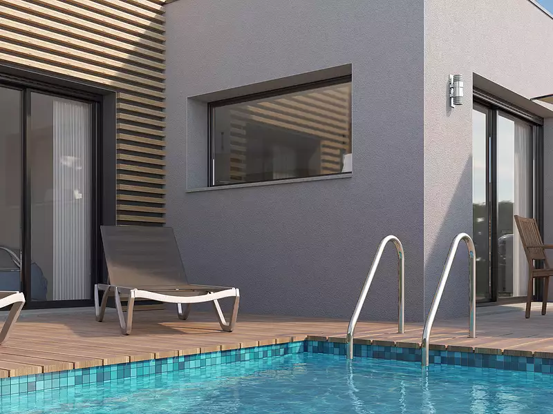 Maison neuve, 107 m² - Le Teich (33470)
