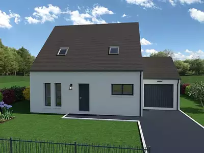 Maison neuve, 90 m²