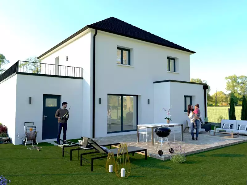 Maison neuve, 110 m² - Gravigny (27930)