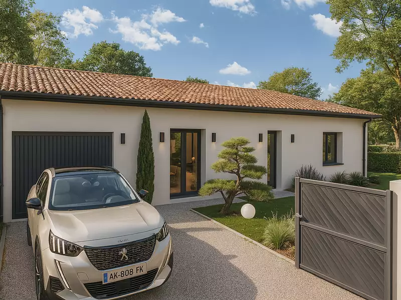 Maison neuve, 90 m² - Bévenais (38690)