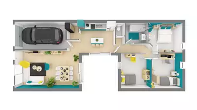 Maison neuve, 96 m²