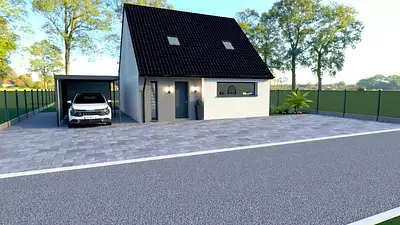 Maison neuve, 104 m²