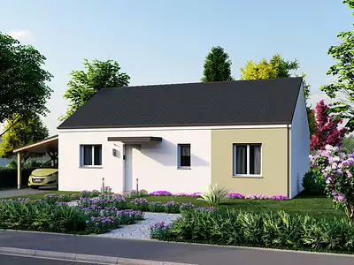 Maison neuve, 71,77 m²