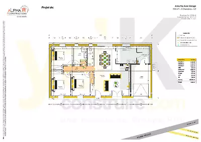 Maison neuve, 100 m²