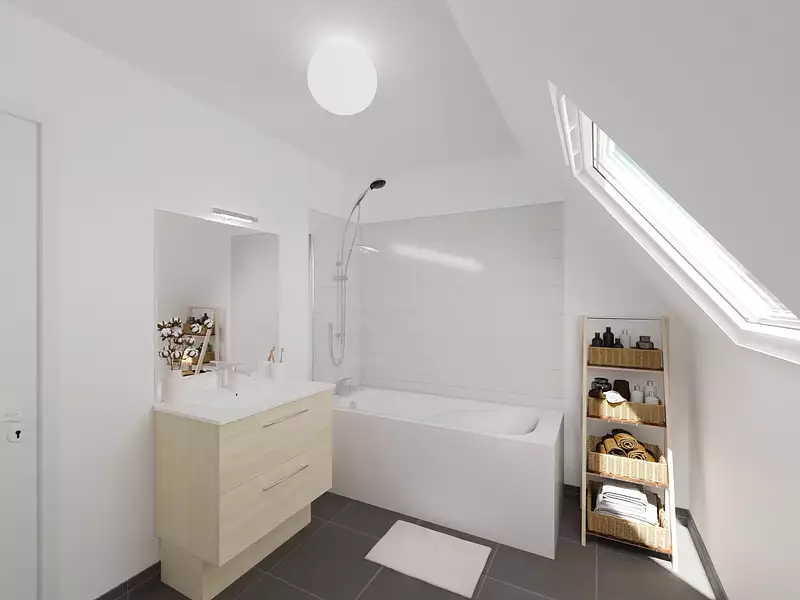 Maison neuve, 99 m² - Loches (37600)