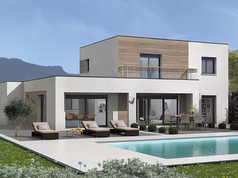 Maison neuve, 132 m² - Saint-Denis-lès-Bourg (01000)