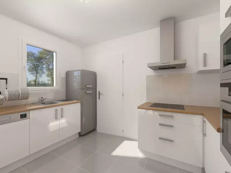 Maison neuve, 74 m² - Saint-Vincent-de-Paul (40990)