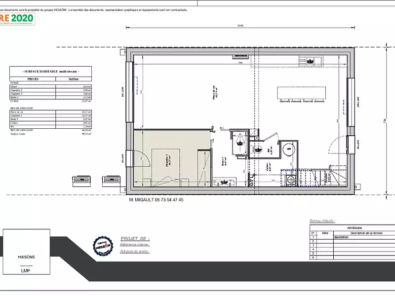 Maison neuve, 90 m² - La Guérinière (85680)