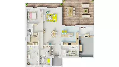 Maison neuve, 135 m²