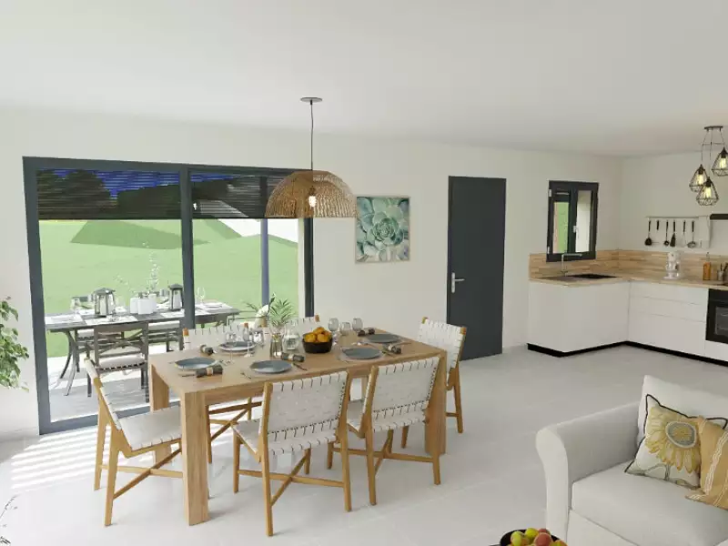 Maison neuve, 85 m² - Cuers (83390)
