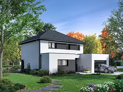 Maison neuve, 136,63 m² - Cernay-la-Ville (78720)