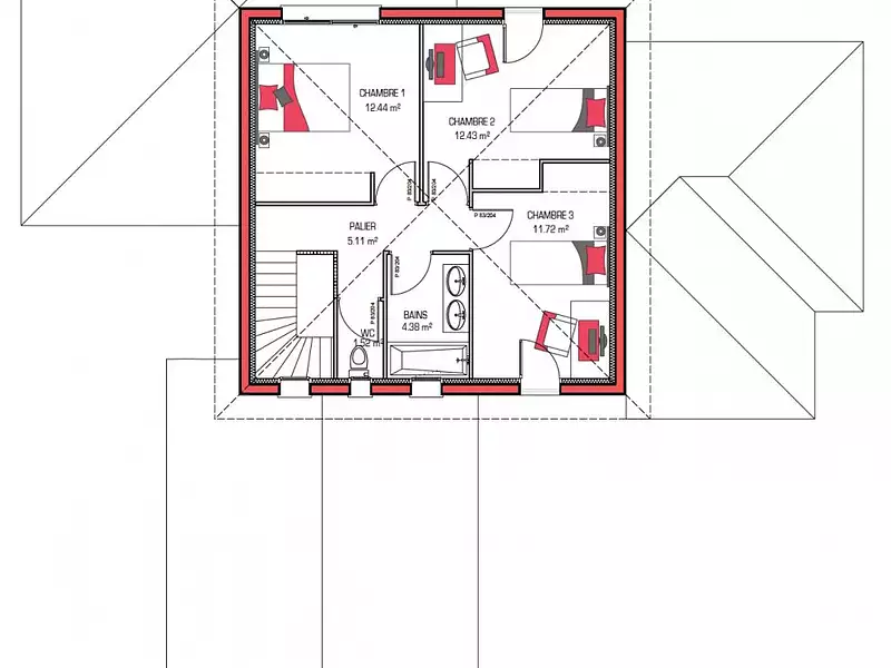 Maison neuve, 150 m² - Andernos-les-Bains (33510)