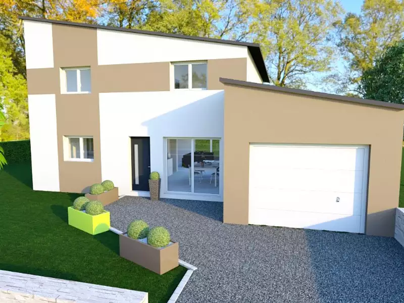 Maison neuve, 120 m² - La Bazoge (72650)