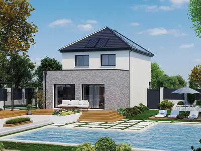 Maison neuve, 104 m²