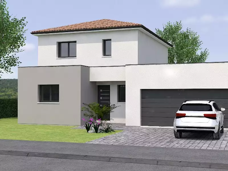 Maison neuve, 110 m² - Le Mesnil-en-Vallée (49410)