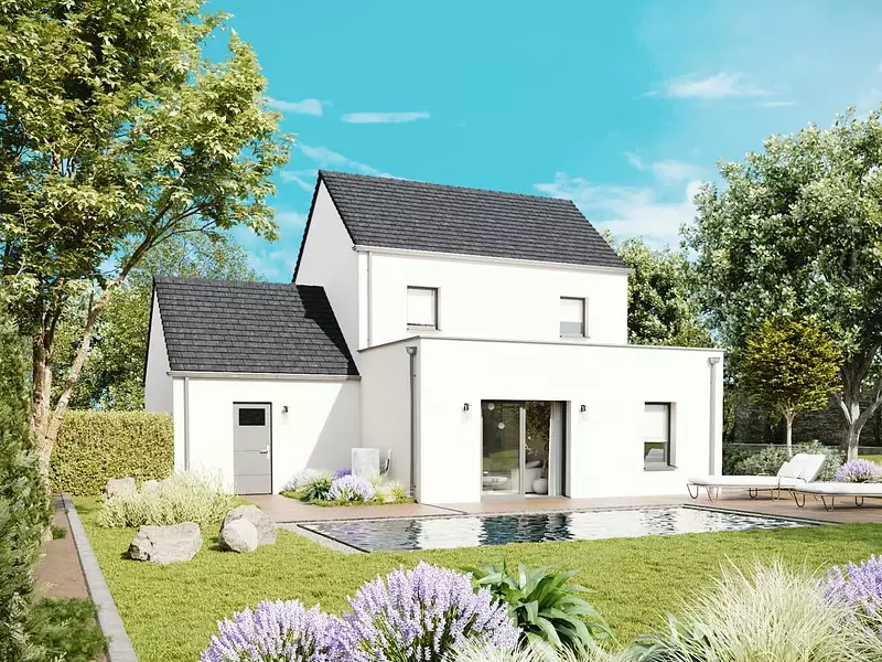 Maison neuve, 90 m² - Vérines (17540)
