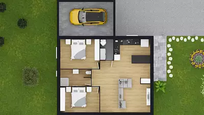 Maison neuve, 75 m²