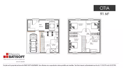 Maison neuve, 80 m²