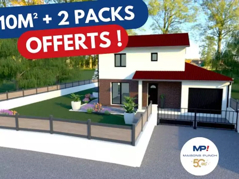 Maison neuve, 90 m² - Corbelin (38630)