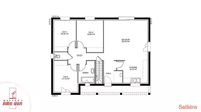 Maison neuve, 821 m²