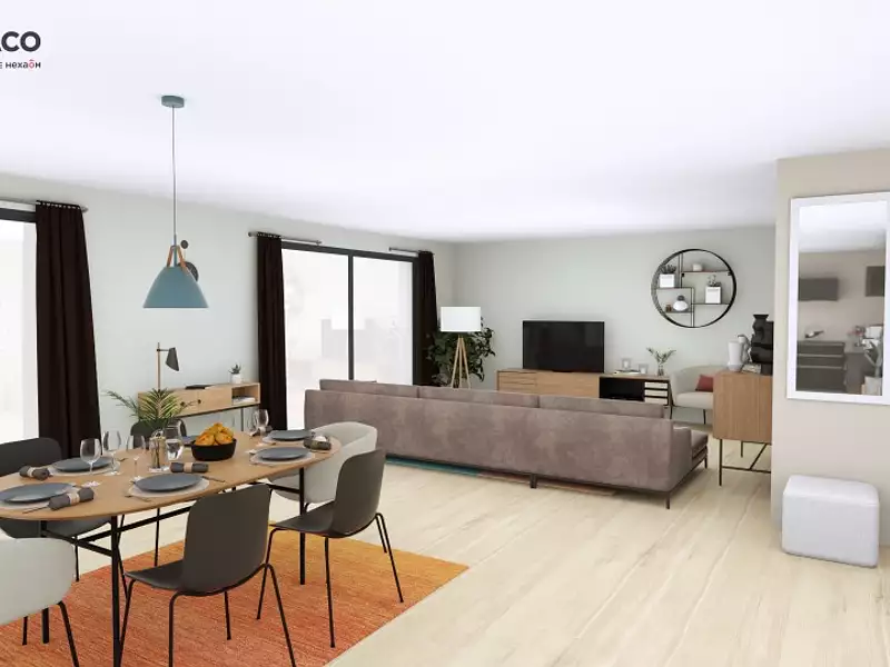 Maison neuve, 226 m² - Mont-Cauvaire (76690)
